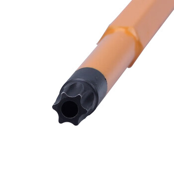 安力士牌（ANEX）梅花内六角批咀ACTX-2765带孔风批头T27X65mm梅花型电动批嘴 星型螺丝刀