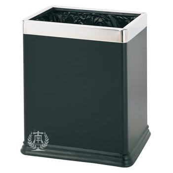 南 GPX-45A 南方长方形多层垃圾桶 黑色 商用酒店宾馆客房垃圾桶 房间桶 果皮桶 内桶容量8.8升