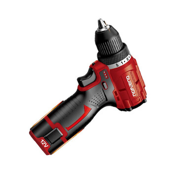 泉有(quanyou)QY-6912B 无刷双速锂电钻12V锂电无刷手电钻充电手钻手枪钻 两电一充