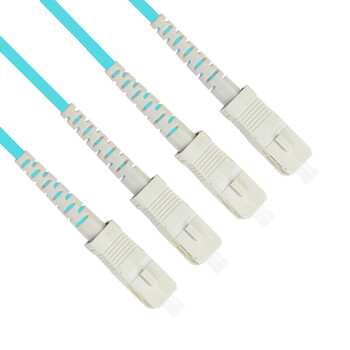 东电通信（DODEM）SC-SC 工程电信级光纤跳线 多模双芯 万兆MM 50/125 OM3  5米