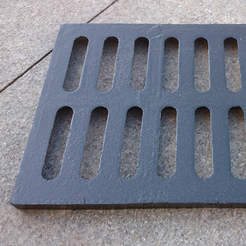 波浩 BOHAO 球墨铸铁单篦子排水沟盖板窨井盖工地用沟盖400*600*30 过车3-4吨 不零售