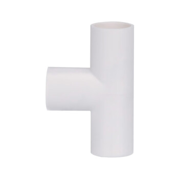 联塑 LESSO 管三通PVC电工套管配件白色 φ16