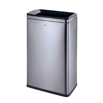 南 SF40-F01 南方方形环境桶 砂银钢 商用酒店宾馆客房不锈钢垃圾桶 房间桶 果皮桶 内桶容量40升