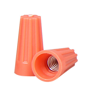 天旭螺旋式压线帽电线旋转弹簧式压线端子快速接线端子4平方接线头并线帽接线帽P3 500只