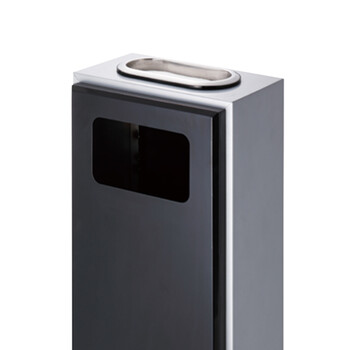 南 GPX-4B 烤漆座地烟灰桶 南方垃圾桶 酒店宾馆果皮桶带烟灰缸垃圾筒 内桶容量17升