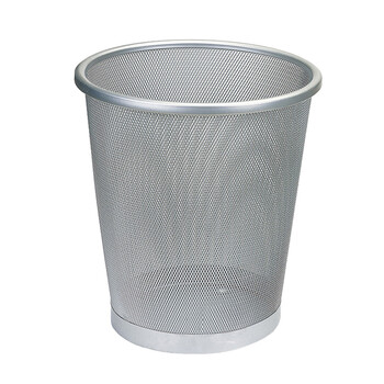 南 GPX-74 南方圆锥形废纸桶 银灰色 商用酒店宾馆客房垃圾桶 房间桶 果皮桶