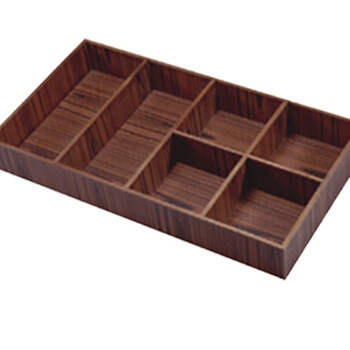 南 CH-3 分格栏 木质（C7 C79 C8 C40 专用）黑桃木色 服务车清洁车分隔栏