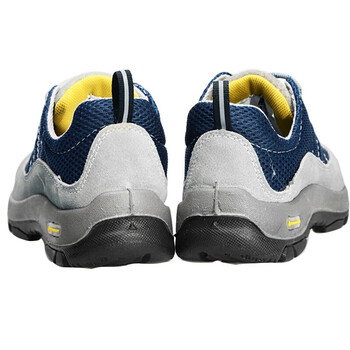 代尔塔（Deltaplus） 301322/301232安全鞋毛面牛皮防静电防穿刺防砸透气定做灰蓝 42码