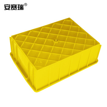 安赛瑞 塑料周转箱零件盒 170×120×55mm(5个装) 储物箱元件收纳分类筐 小号物料工具箱配件盒 黄色 24553
