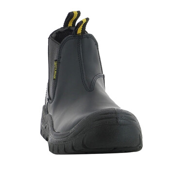 鞍琸宜/SAFETYJOGGERSBESTFITS1P劳保鞋男钢包头钢底防砸防刺穿安全鞋中帮黑色45码1双可定制