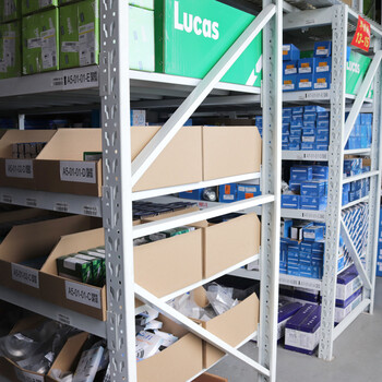 NANBANQIU南半球 中型仓储货架服装多层收纳货架 长200宽60高200四层副架 白色 承重250kg/层 