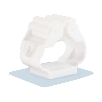 庄太太【颜色随机】免打孔黏胶无痕壁挂便捷置物架挂钩拖把夹