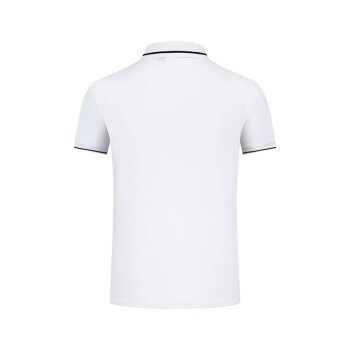 者也（ZYE）夏季翻领polo衫短袖简约定制T恤工作服文化广告衫 96008 白色 3XL码 