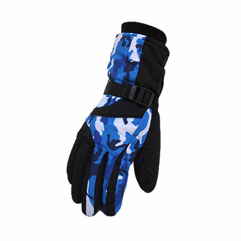 劳保佳 劳保棉手套 保暖 防寒 防滑 防损伤手套 劳动保护手套 迷彩军绿  