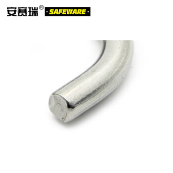 安赛瑞 304不锈钢S钩挂钩 卡扣 标准紧固件 M5长度54mm厚度5mm 20个装 23174