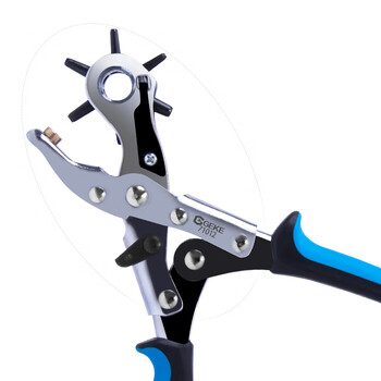 铬克 GEKE 71012 省力型圆孔扁孔打孔钳