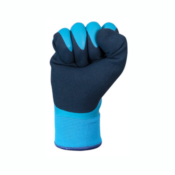 登升#303开司米绒手套-30°加绒保暖防水手套 10付/袋