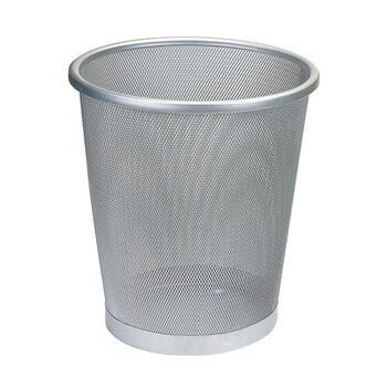 南 GPX-74 南方圆锥形废纸桶 银灰色 商用酒店宾馆客房垃圾桶 房间桶 果皮桶