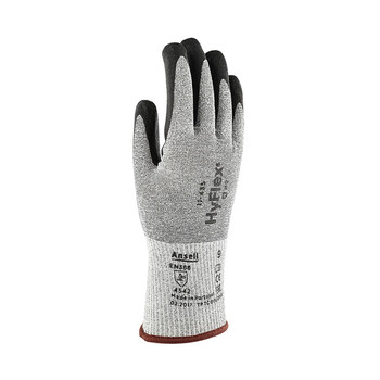 ANSELL安思尔 11-730 5级防切割抗割PU涂层手套 耐用型机械作业手套 9码 定做 1双