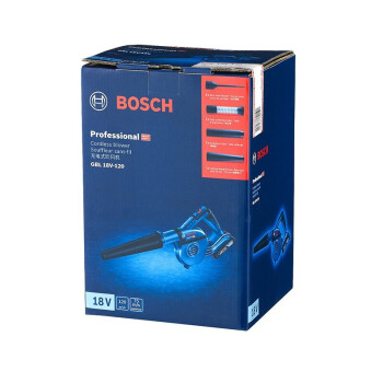 博世 充电式鼓风机锂电吹风机 GBL18V-120  两电一充套装 （18V/2.0Ah）