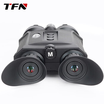 TFN WY6昼夜两用双目双筒电子防抖夜视仪望远镜 激光测距 内置WiFi 手机同步观看 WY6 