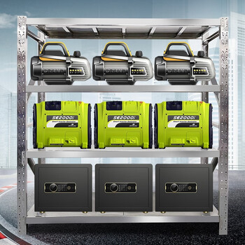 恒载不锈钢货架仓库多层仓储加厚置物架子冷库专用防潮货架中性主架L外2000*D800*H2000 4层均载400kg/层