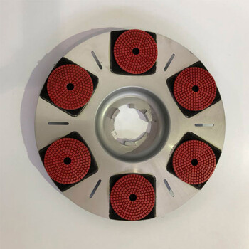 伽華（KARVA）JH-04 50目大理石圆形水磨片 6片装 大理石 花岗石百洁垫 水磨片抛光