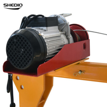 晟雕 车载吊机 汽车吊机 车用吊运机电动绞盘 微型葫芦车用吊机  220V1000公斤一套