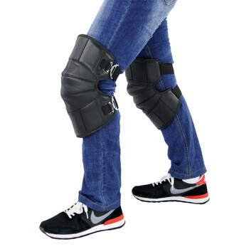 冰禹 冬季保暖护膝 防寒护具 户外加厚加绒防水护腿 羊毛短款38*35cm BY-3126