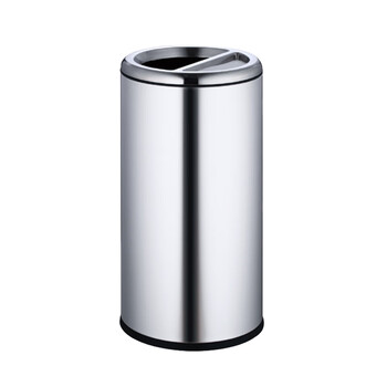 南 GPX-110AX 南方港式垃圾桶 烟灰桶垃圾筒公用不锈钢垃圾箱果皮桶 砂钢 内桶容量50升