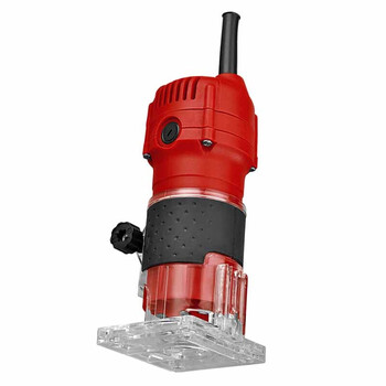 泉有（quanyou） 电动修边机 QY-1206木工多功能开槽电动工具