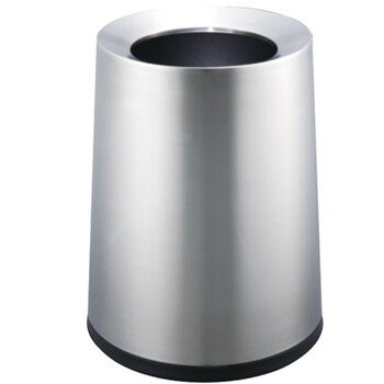 南 GPX-3E 锥形房间桶 砂银钢 商用不锈钢 南方垃圾桶 酒店宾馆客房果皮桶