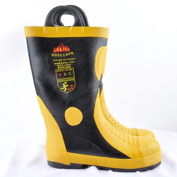 宏兴（Hong Xing）DA-085 02款消防抢险救援靴子 灭火阻燃隔热防护靴  定做 42码 1双