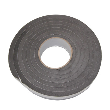 天旭海绵胶带EVA泡绵胶单面隔音泡沫垫条发泡黑色弹力胶条4mm厚*100mm宽*5.5m长 1卷