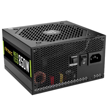 安钛克 Antec NE850金牌全模组/全日系电解电容/配Pcle16Pin电源线/风扇启停/电脑主机电源850W
