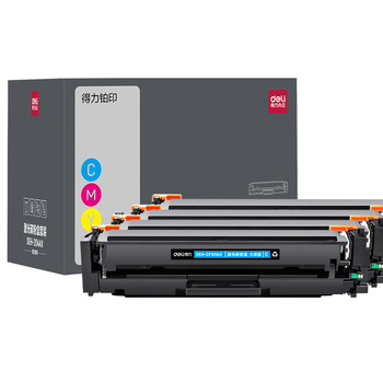 得力(deli)cf510a硒鼓适用惠普204a硒鼓hp154a m180n m181fw M154NW M180 M181打印机带芯片四色套装
