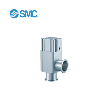 SMC XLA-16LH0-2  铝制 高真空L型阀 XLA 系列 常闭/波纹管密封 SMC官方直销