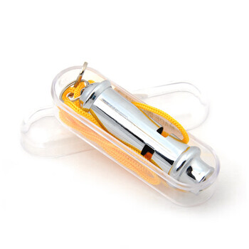 劳博士 LBS851 双腔高频口哨 警哨 金属口哨 比赛裁判口哨 应急求生口哨 多功能哨子 (1个装）