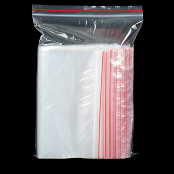 展源设备自封袋透明包装袋塑料袋型收纳袋封口袋防水袋密封袋防潮袋 7号200mm*140mm1包*100个