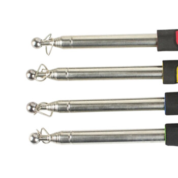 海斯迪克 HK-429 不锈钢伸缩旗杆 导游旗杆 教鞭 手摇指挥旗 指挥棒 2米海绵把手（颜色随机发货）