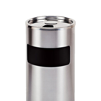 南 GPX-12E 可乐头座地烟灰桶 砂钢 办公楼立式创意座地烟灰桶户外垃圾箱大厅大堂电梯口烟灰桶