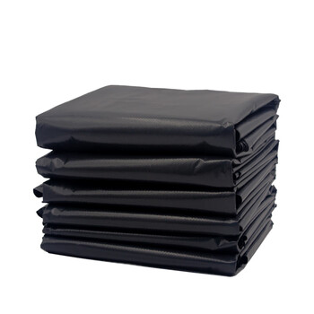 中云智创 大号商用物业办公加厚平口垃圾袋分类 80*100cm黑色1包50只装