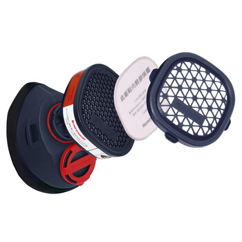 Honeywell 霍尼韦尔 7200防毒面具套装 防有机蒸汽 工业粉尘 喷漆 焊接 打磨 农药 实验室 防尘面罩 定做 1套