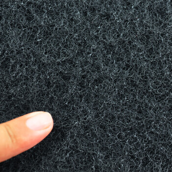 兰诗(LAUTEE)PA1019 蝴蝶 黑色 百洁垫17寸*5片