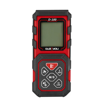 泉有(quanyou)100米 激光测距仪 QY-1100高精度手持激光尺电子红外线测量尺距离仪器量房仪
