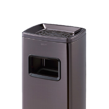 南 GPX-30F 环境桶 黑金 商场垃圾筒酒店落地烟灰桶立式果皮桶 商用垃圾桶