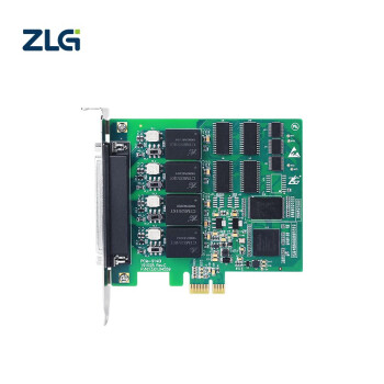 ZLG致远电子 工业级高性能PCIe接口CAN卡 智能CAN通讯卡 PCIe-9140I