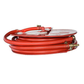 沱雨(TUOYU) 消防卷盘消火栓箱自救卷盘消防软管卷盘 国标25米 JPS0.8-19/25型