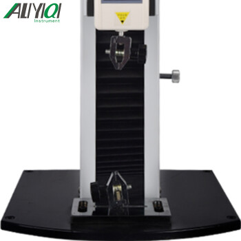 ALIYIQI 电动立式单柱测试台 电线布料橡胶塑料拉力试验机 拉伸压缩测试 AEL-400-500N（不含表）