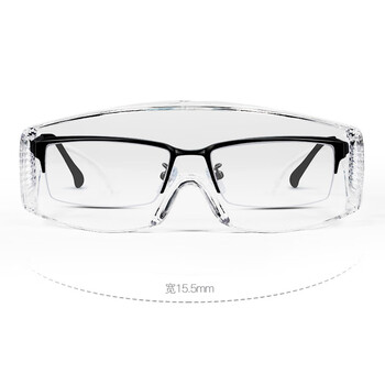 Honeywell霍尼韦尔 100002 35J 透明防雾眼镜 防冲击防风防尘眼镜 可搭配近视眼镜 1付